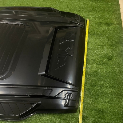 Custom Hood Scoops Cover For Ford Ranger T9 Pickup Plastic Smooth Shinny Surface