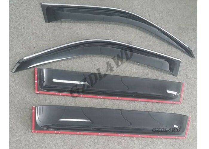 Acrylic plastik 4x4 Bagian Tubuh / Mobil Jendela Sun Visor Rain Shield Untuk Toyota Land Cruiser FJ80 Series