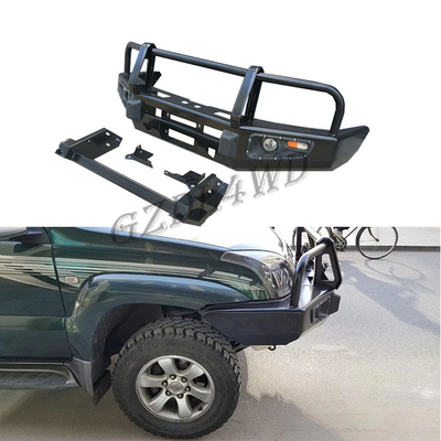 LC120 Steel Front Bumper Kits Car Bull Bar Fit Land Cruiser 120 Series