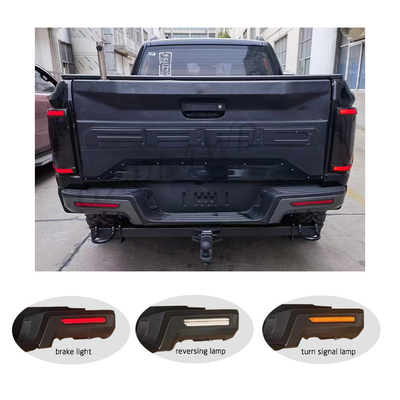 ABS Plastic Car Rear Bumper For Ranger 2012-2021 Offroad Back Bumper