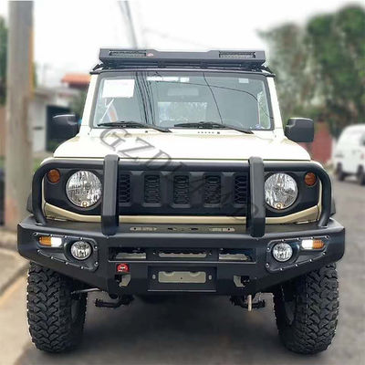 Cat Hitam 4x4 Baja Mobil Front Bumper Untuk Jimny 2019+ Front Bull Bar Bumper